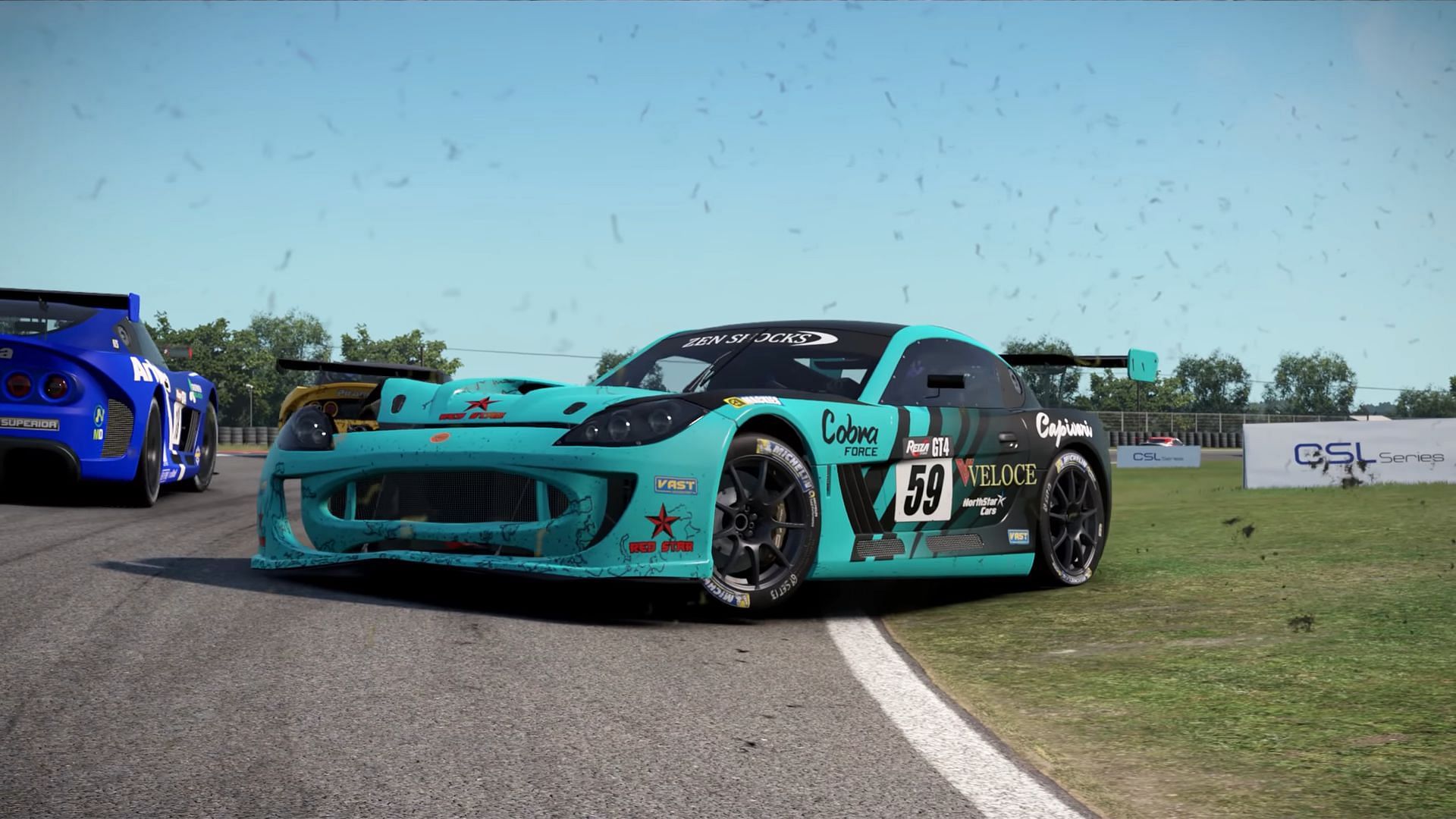A still from Automobilista 2 official release trailer (Image via ReizaStudios)